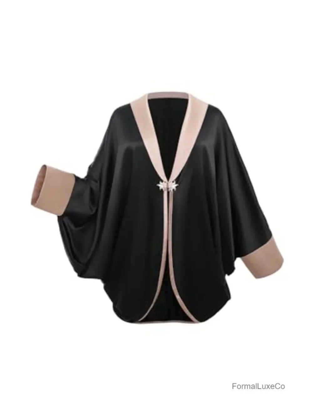 Satin Silk Shawl Wrap for Evening Dresses Wedding Party